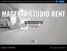 Tablet Screenshot of magentastudiorent.it